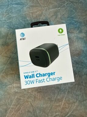 AT&T USB-C Wall Charger 30W Fast Charging Power Adapter
